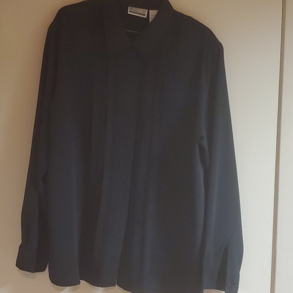 Vintage black dress shirt
